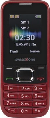 swisstone sc 230 dual-sim rot gsm mobiltelefon