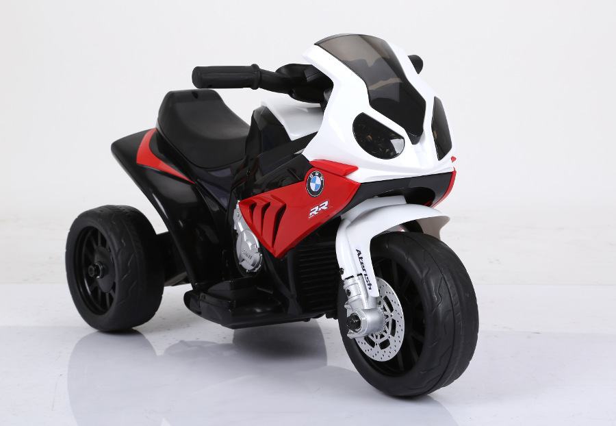 Kinderfahrzeug Elektro Kindermotorrad Dreirad Lizenziert Von Bmw Modell 188-Rot