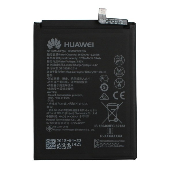 Huawei Hb386590ecw Honor 8x 3750mah Lithium-Ionen-Akku Akku