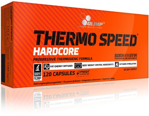 Olimp Thermo Speed Hardcore Mega Caps, 120 Kapseln