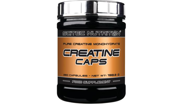 scitec nutrition creatine caps, 250 kapseln dose