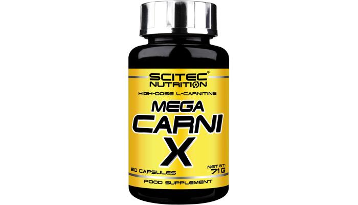 scitec nutrition mega carni-x, 60 kapseln dose