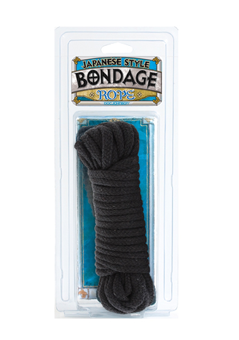 Seile : Cotton Bondage Rope Japanesse Schwarz