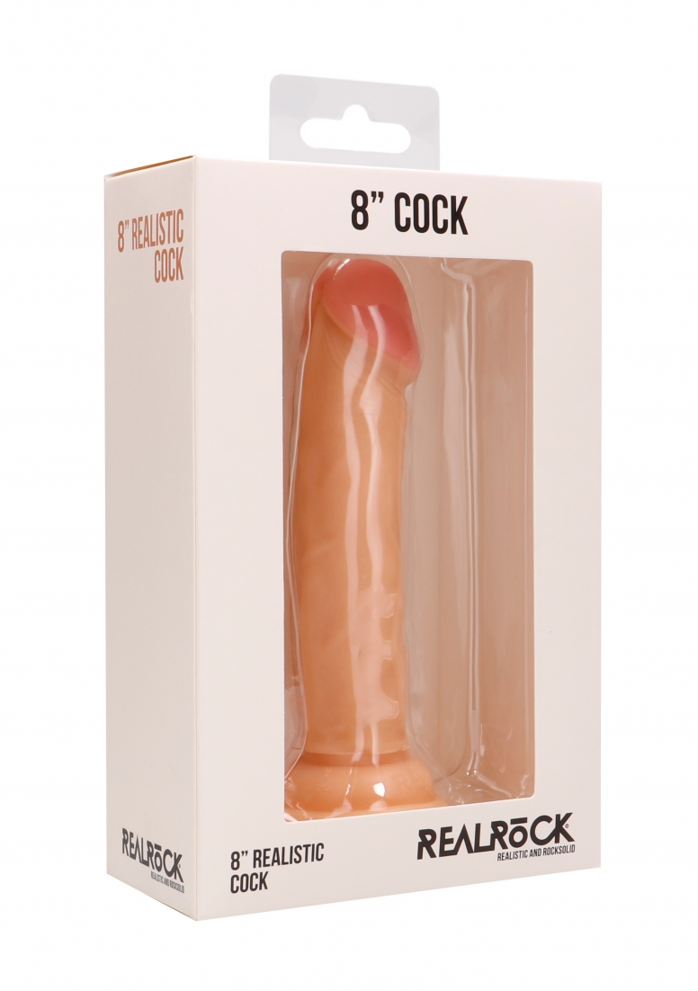 Dildo Realistisch:Realistic Cock 8" Skin