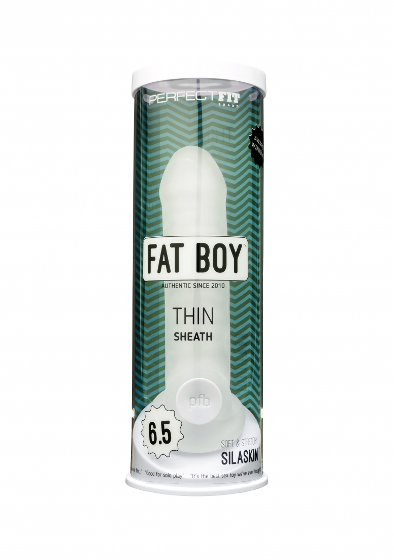 Fat Boy Thin 6,5 Inch Clear