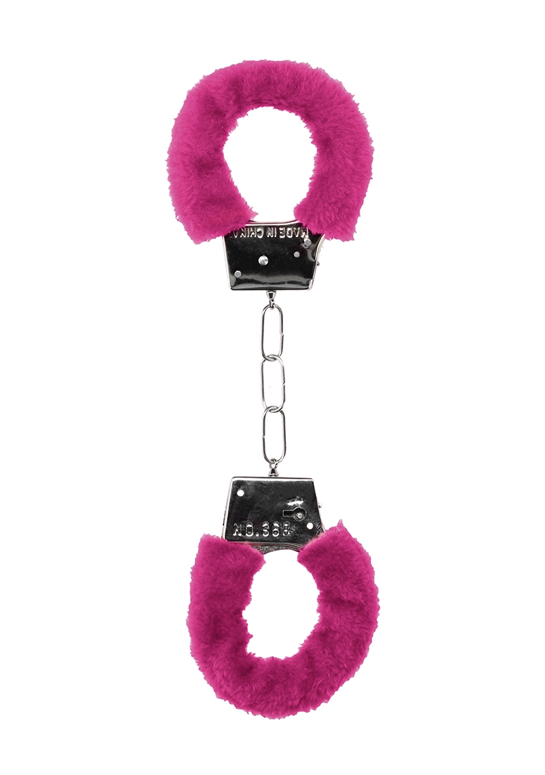 Bondage : Beginner's Handcuffs Furry Pink