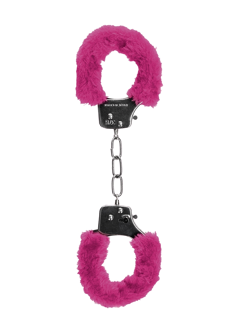 Bondage : Pleasure Handcuffs Furry Pink