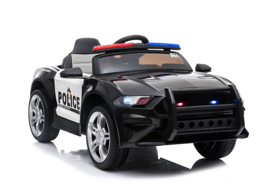 Kinderfahrzeug   Elektro Auto "Polizei Design  07"   12v4,5ah Akku,2 Motoren  2,4ghz Fernsteuerung, Mp3