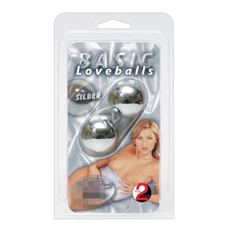 Liebeskugeln Basic Loveballs Silber