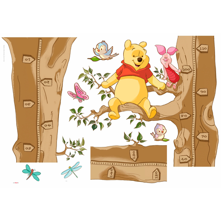Wandtattoo - Winnie The Pooh Size - Größe 100 X 70 Cm