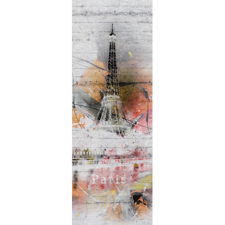 Vlies Fototapete - Paris - Größe 100 X 280 Cm