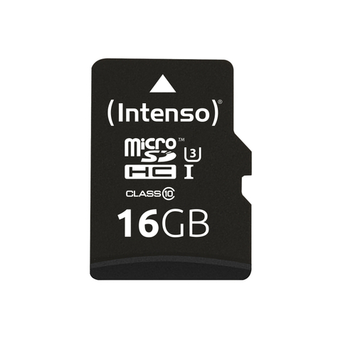 Intenso Secure Digital Card Micro Sd Uhs-I Professional 16 Gb Speicherkarte
