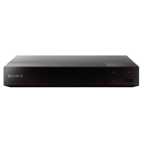 Sony Bdp-S3700 Blu-Ray Player Mit Usb-Anschluss Und Super Wifi, Schwarz