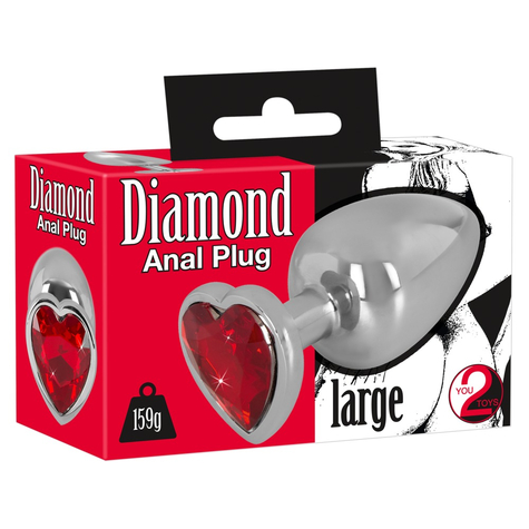 Analplug Diamond Anal Plug Large