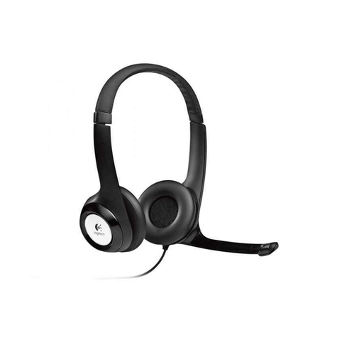 Logitech H390 Wired Two-Sided Headset 981-000406