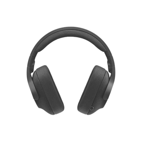 Logitech G433 7.1 Surround Sound Gaming Headset Black 981-000668