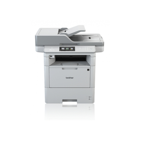 Brother Mfc-L6800dwt B/W Laser Printer Scanner Copier Fax Wlan