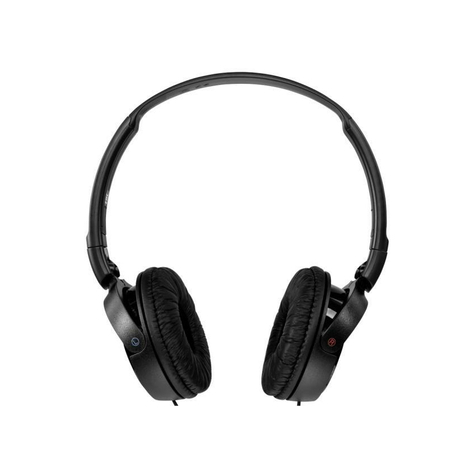 Sony Mdr-Zx110 On Ear Headphones - Foldable Black