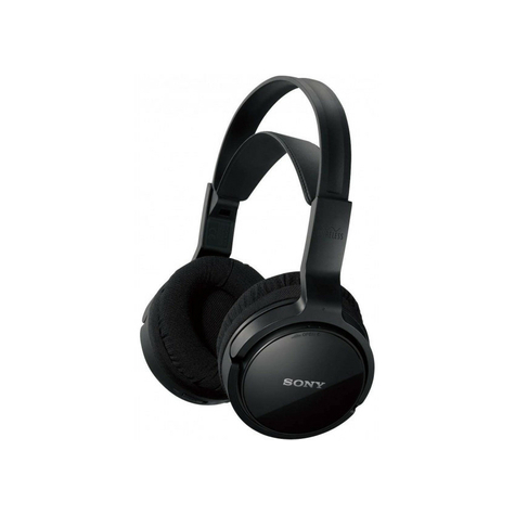 Sony Mdr-Rf811rk Wireless Headphones - Black