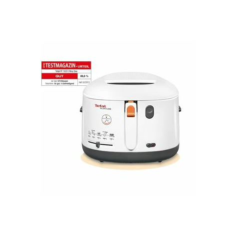 Tefal Ff 1631 Fritteuse One Filtra Weiß/Anthrazit