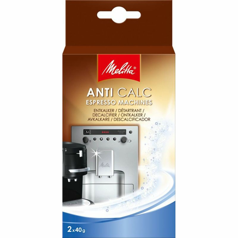 Melitta Anti Calc Espresso Machines - Descaler Fully Automatic Machines (2x40g)