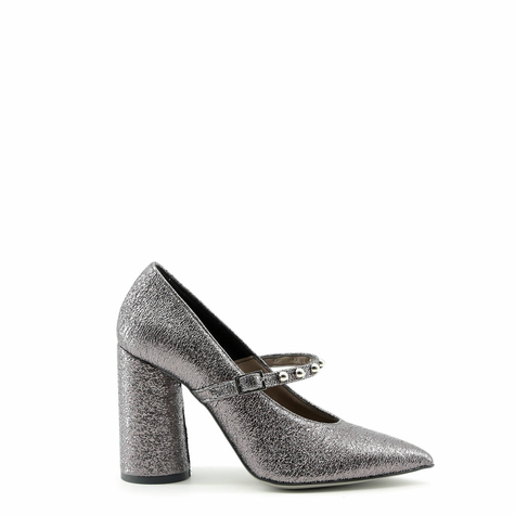 damen high heels made in italia grau 39