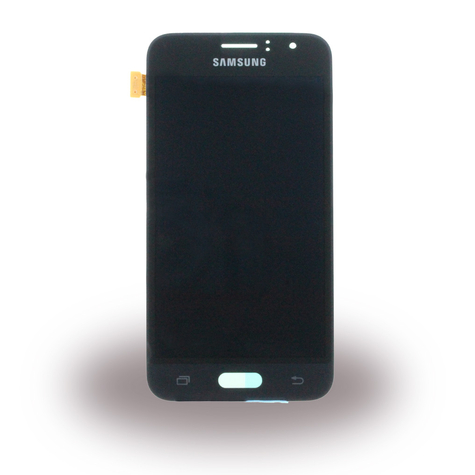 Original Ersatzteil Samsung - GH97-18224C - LCD Display / Touchscreen - J120F Galaxy J1 (2016) - Schwarz
