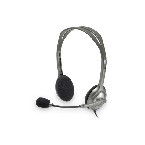 Logitech Stereo Headset H110 Headset On-Ear Verdrahtet