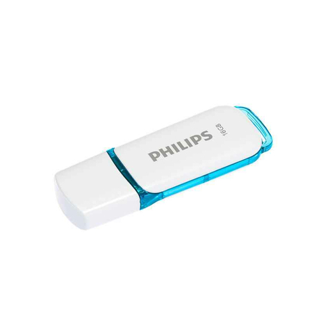 Philips Usb 2.0 16gb Snow Edition Blau Fm16fd70b/10