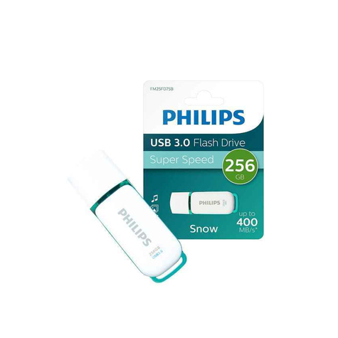 Philips Usb 3.0 256gb Snow Edition Green Fm25fd75b/10