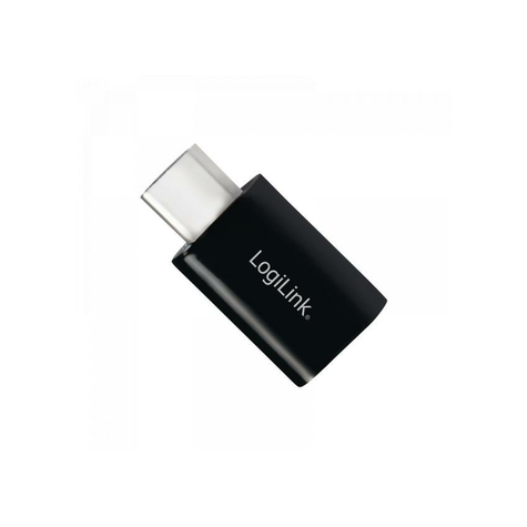 Logilink Usb-C Bluetooth V4.0 Dongle, Schwarz (Bt0048)