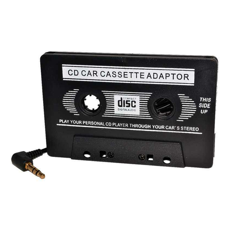Reekin Stereo Car Radio Kassetten-Adapter