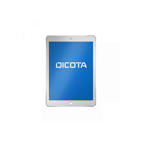 Dicota Secret Premium 4-Way Sichtschutzfilter F Apple 12.9-Inch Ipad Pro D31159