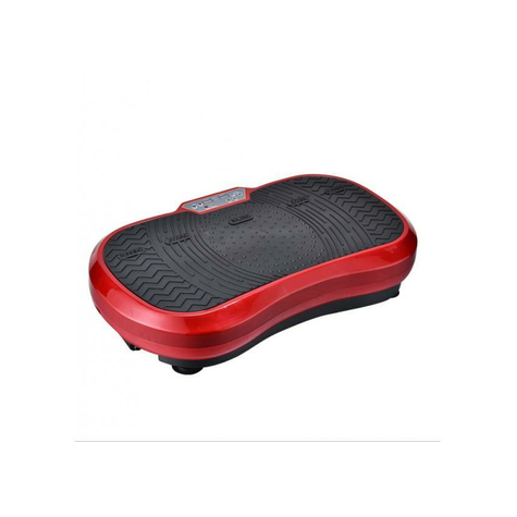 Fitness Body Power Max Vibration Plate 67cm (Rot)