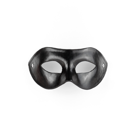 Maske:Augenmaske Pvc/Kunstleder Schwarz