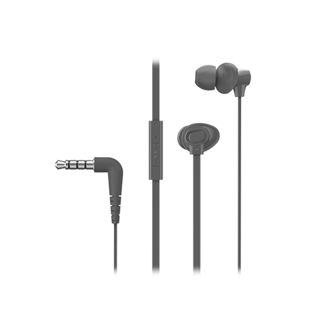Panasonic Rp-Tcm130e-K In-Ear Headphones With Ribbon Cable Black