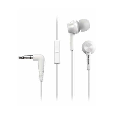 Panasonic Rp-Tcm115e-W In-Ear Headphones, White