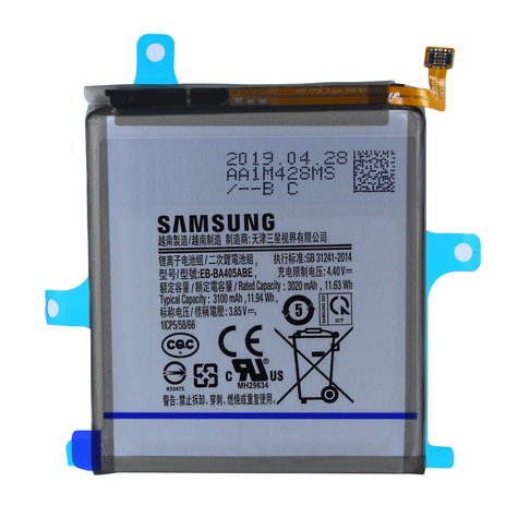 Samsung Ebba405abe Battery Samsung A405f Galaxy A40 (2019) 3020mah Liion Battery