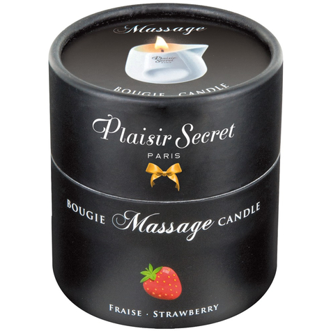 Massagekerze Massage Candle Strawberry 80ml