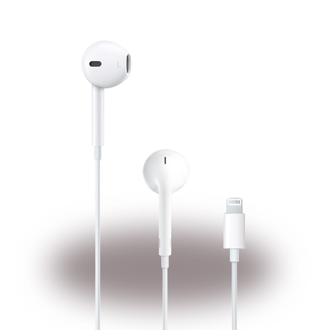 Apple Earpods Mmtn2zm/A In-Ear Headset / Kopfher Iphone X, 8, 8+, 7, 7+, 6s, 6s+ Weiss