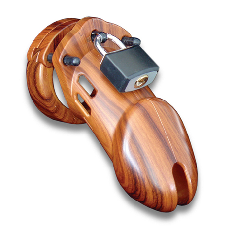 Cb-6000 Chastity Cage Wood 35 Mm