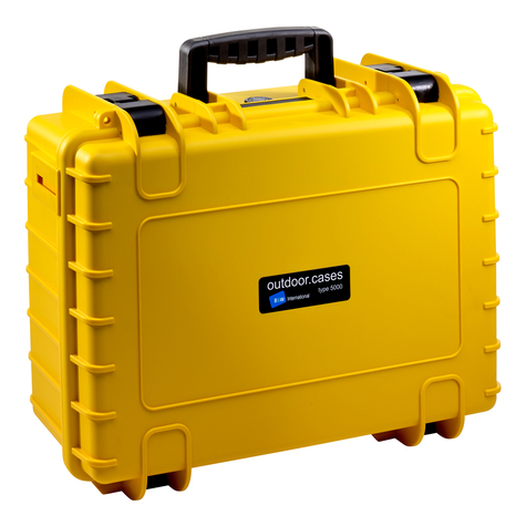 B&W Int. B&W Type 5000 - Hard Case - Yellow