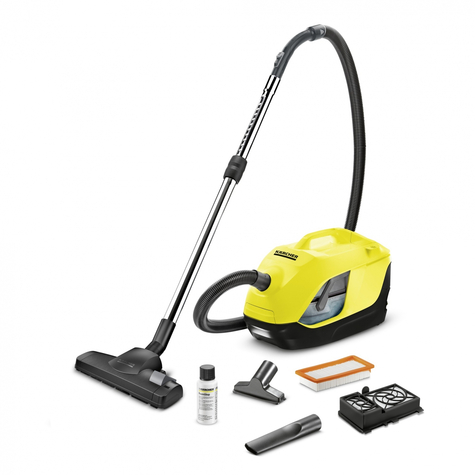 Kärcher Ds 6 - 650 W - Cylinder Vacuum - Dry And Wet - Bagless - Hepa - Water - Aquafiltration
