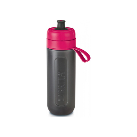 Brita 072230 - Water Filtration Bottle - Black - Red - 0.6 L - 80 Mm - 76 Mm - 255 Mm
