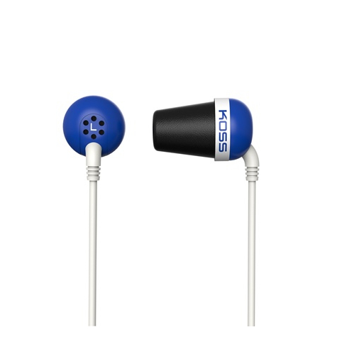 Koss Plug B - Headphones - In Ear - Blue - Wired - 1.2 M - In Ear