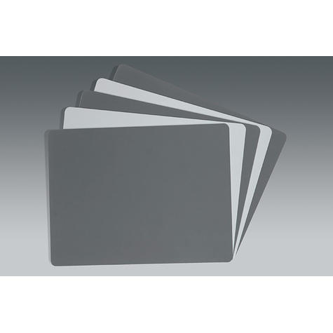 Novoflex Kontrollkarten Grau/Weiß