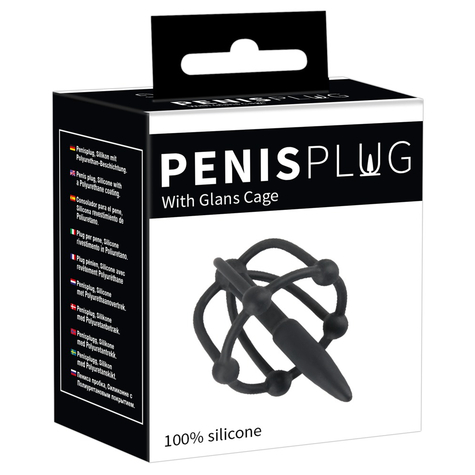 Penisplug Penisplug With Glans Cage