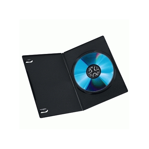 Hama Dvd Slim Box 10 Black 1 Disks Schwarz
