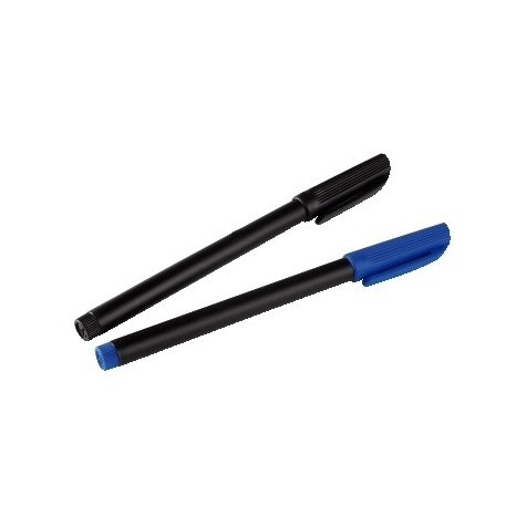 Hama Cd/Dvd Marking Pens Set Of 2 Black Blue Mehrfarbig