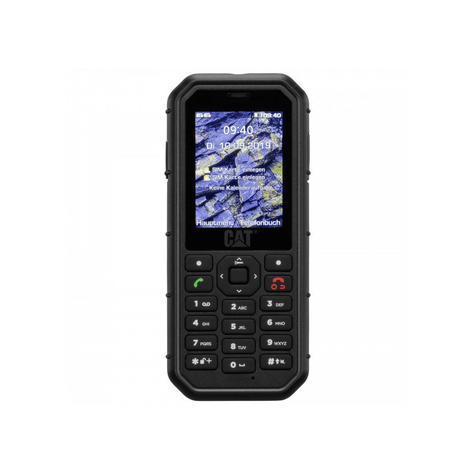 Cat B26 Mobiltelefon Dual-Sim Mobiltelefon 32 Gb